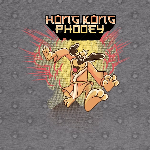 Hong Kong Phooey Retro Japanese by thelazyshibaai